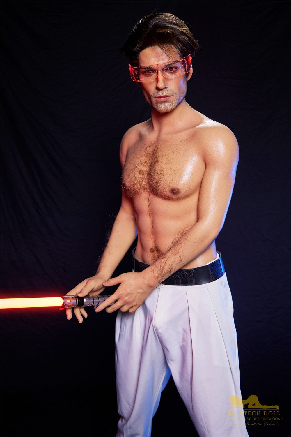 Luke bambola del sesso maschile (Irontech Doll 170 cm M5 Silicone)