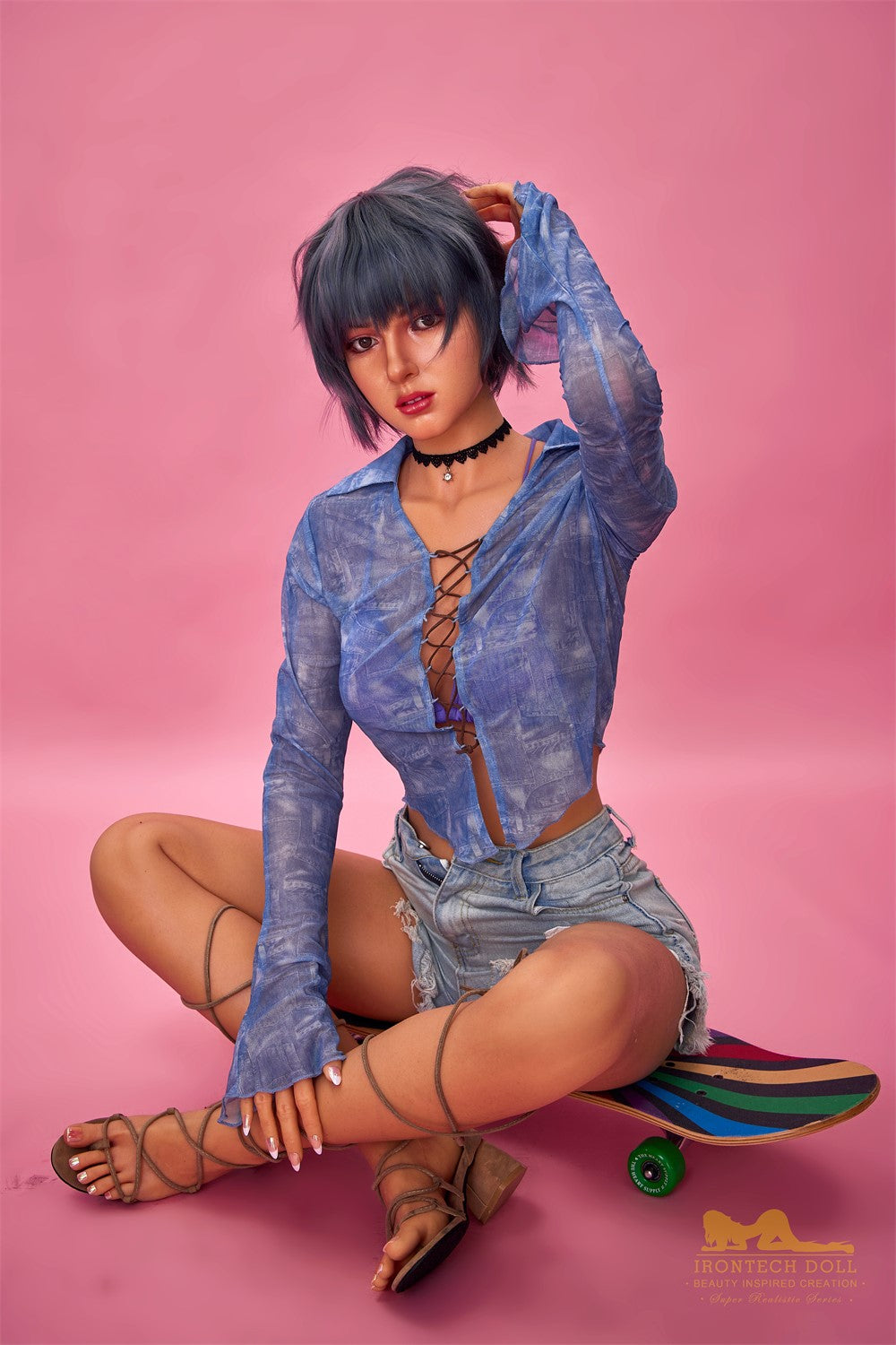 Jenny bambola del sesso (Irontech Doll 168 cm Coppa B S29 Silicone)