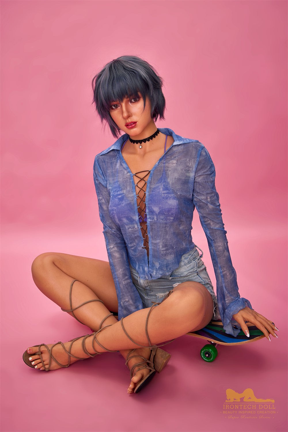 Jenny bambola del sesso (Irontech Doll 168 cm Coppa B S29 Silicone)