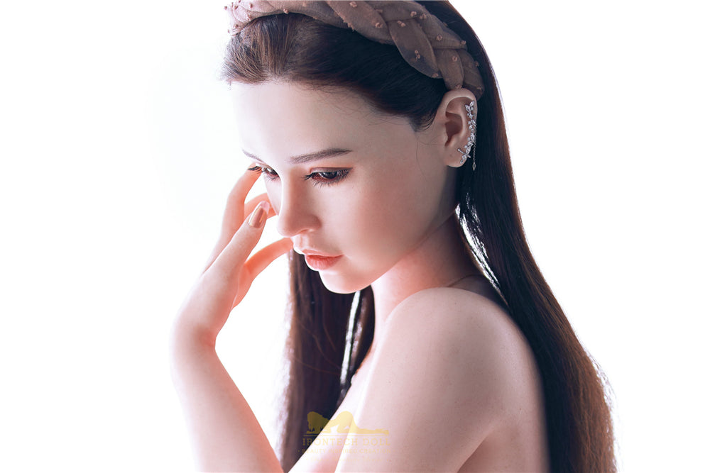 Bambola del sesso Angelina (Irontech Doll 162 cm Coppa J S2 in silicone)