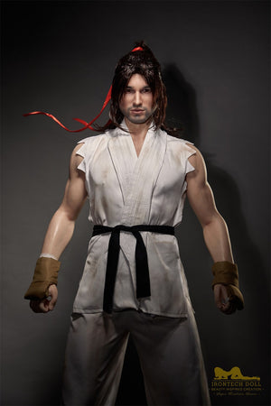 Ryo bambola di sesso maschile (Irontech Doll 176 cm m1 silicone)