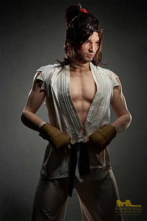 Ryo bambola di sesso maschile (Irontech Doll 176 cm m1 silicone)