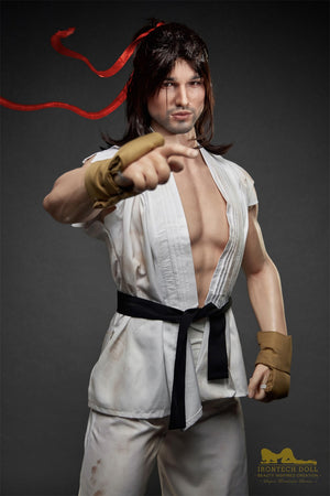 Ryo bambola di sesso maschile (Irontech Doll 176 cm m1 silicone)