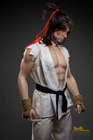Ryo bambola di sesso maschile (Irontech Doll 176 cm m1 silicone)