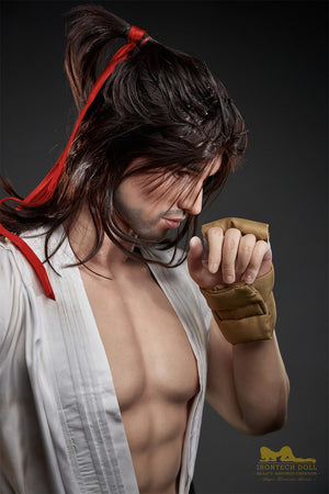 Ryo bambola di sesso maschile (Irontech Doll 176 cm m1 silicone)