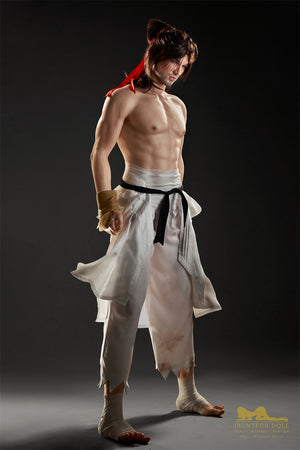 Ryo bambola di sesso maschile (Irontech Doll 176 cm m1 silicone)
