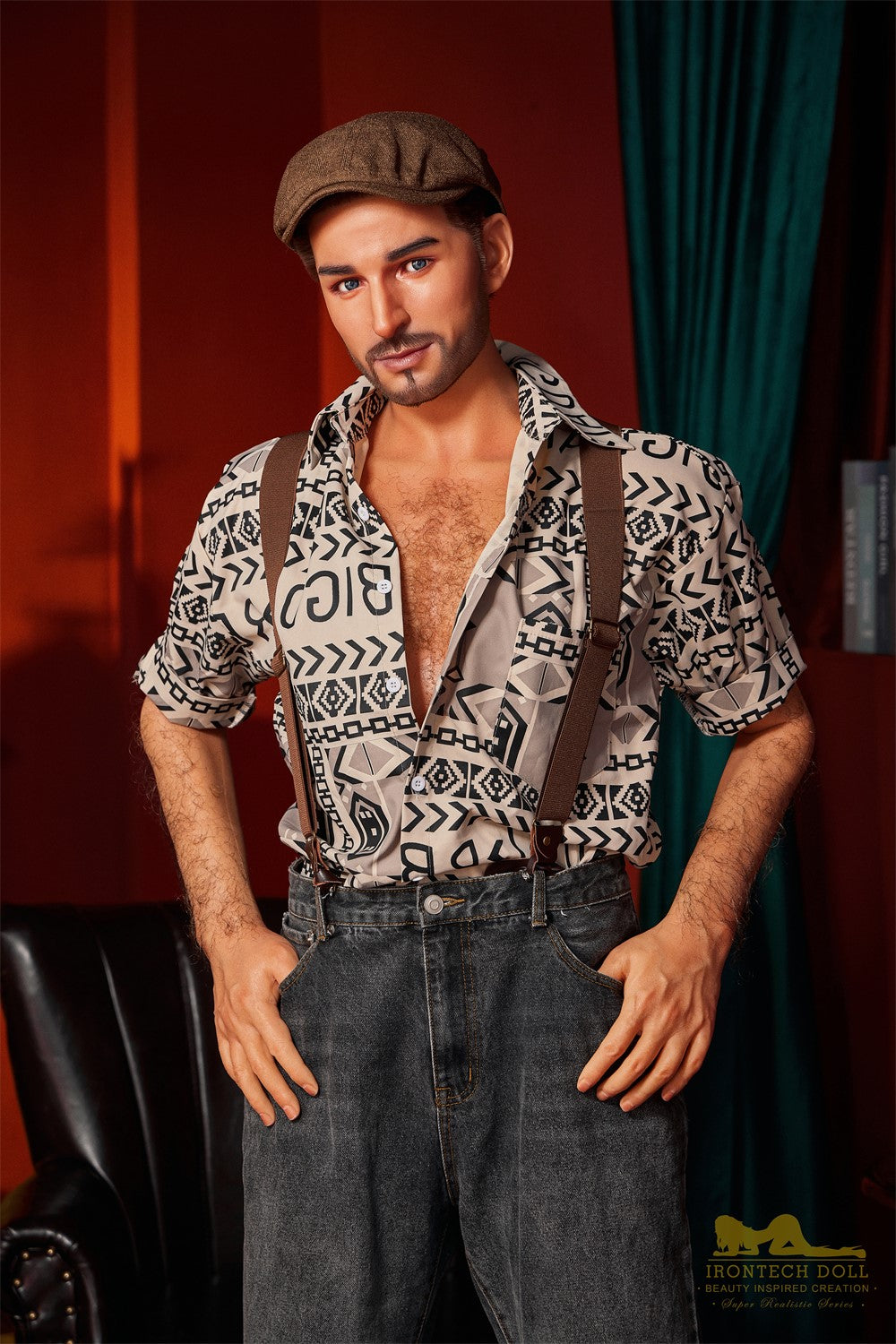 Antonio Male Sex Doll (Irontech Doll 170 cm m3 silicone)