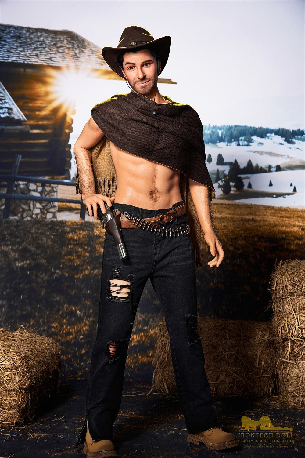 Allen bambola del sesso maschile (Irontech Doll 170 cm M6 Silicone)