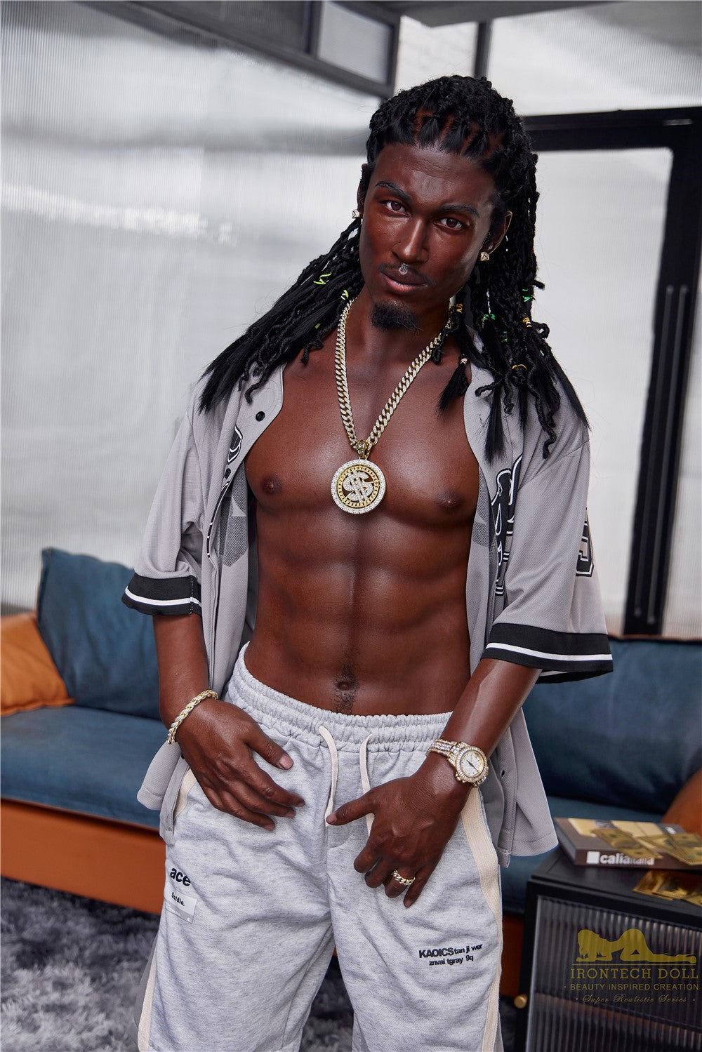 Bill bambola del sesso maschile (Irontech Doll 170 cm M7 Silicone)