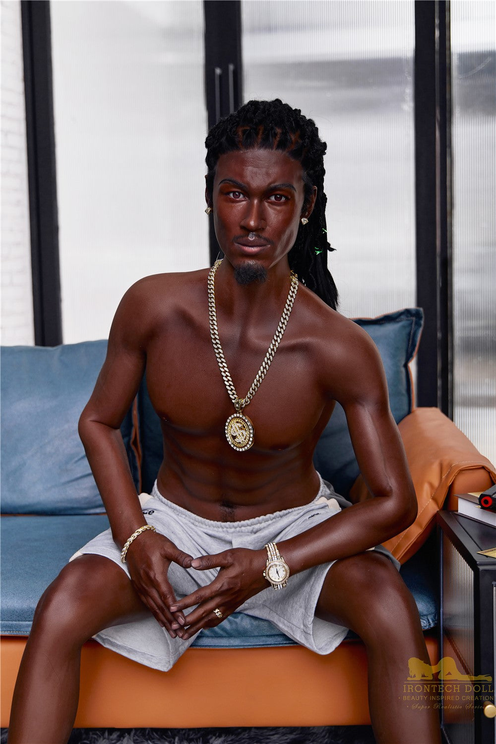 Bill bambola del sesso maschile (Irontech Doll 170 cm M7 Silicone)