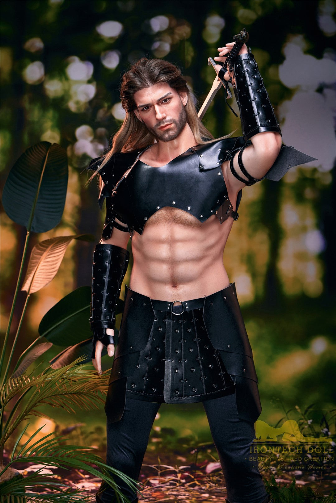 Bambola di sesso maschile Ragnar (Irontech Doll 176 cm m5 silicone)