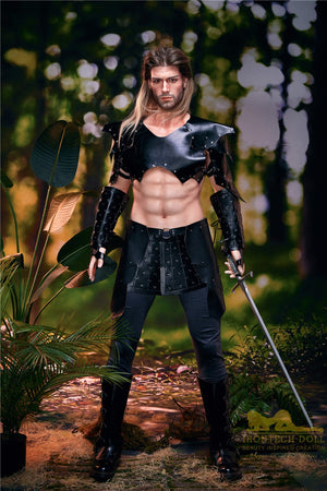 Bambola di sesso maschile Ragnar (Irontech Doll 176 cm m5 silicone)