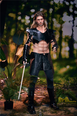 Bambola di sesso maschile Ragnar (Irontech Doll 176 cm m5 silicone)