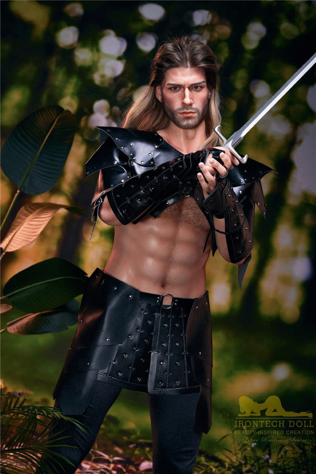 Bambola di sesso maschile Ragnar (Irontech Doll 176 cm m5 silicone)