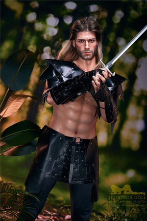 Bambola di sesso maschile Ragnar (Irontech Doll 176 cm m5 silicone)