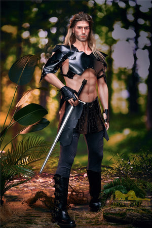 Bambola di sesso maschile Ragnar (Irontech Doll 176 cm m5 silicone)