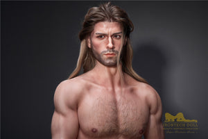 Bambola di sesso maschile Ragnar (Irontech Doll 176 cm m5 silicone)