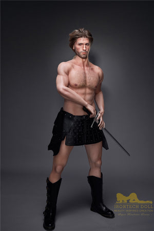 Bambola di sesso maschile Ragnar (Irontech Doll 176 cm m5 silicone)