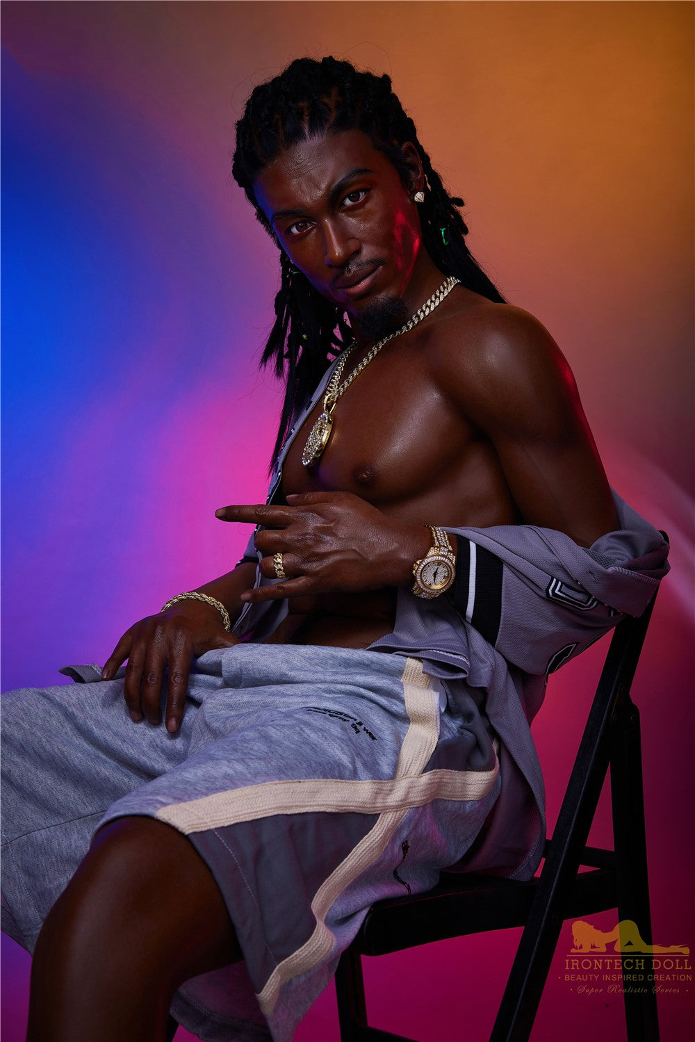 Bill bambola del sesso maschile (Irontech Doll 170 cm M7 Silicone)