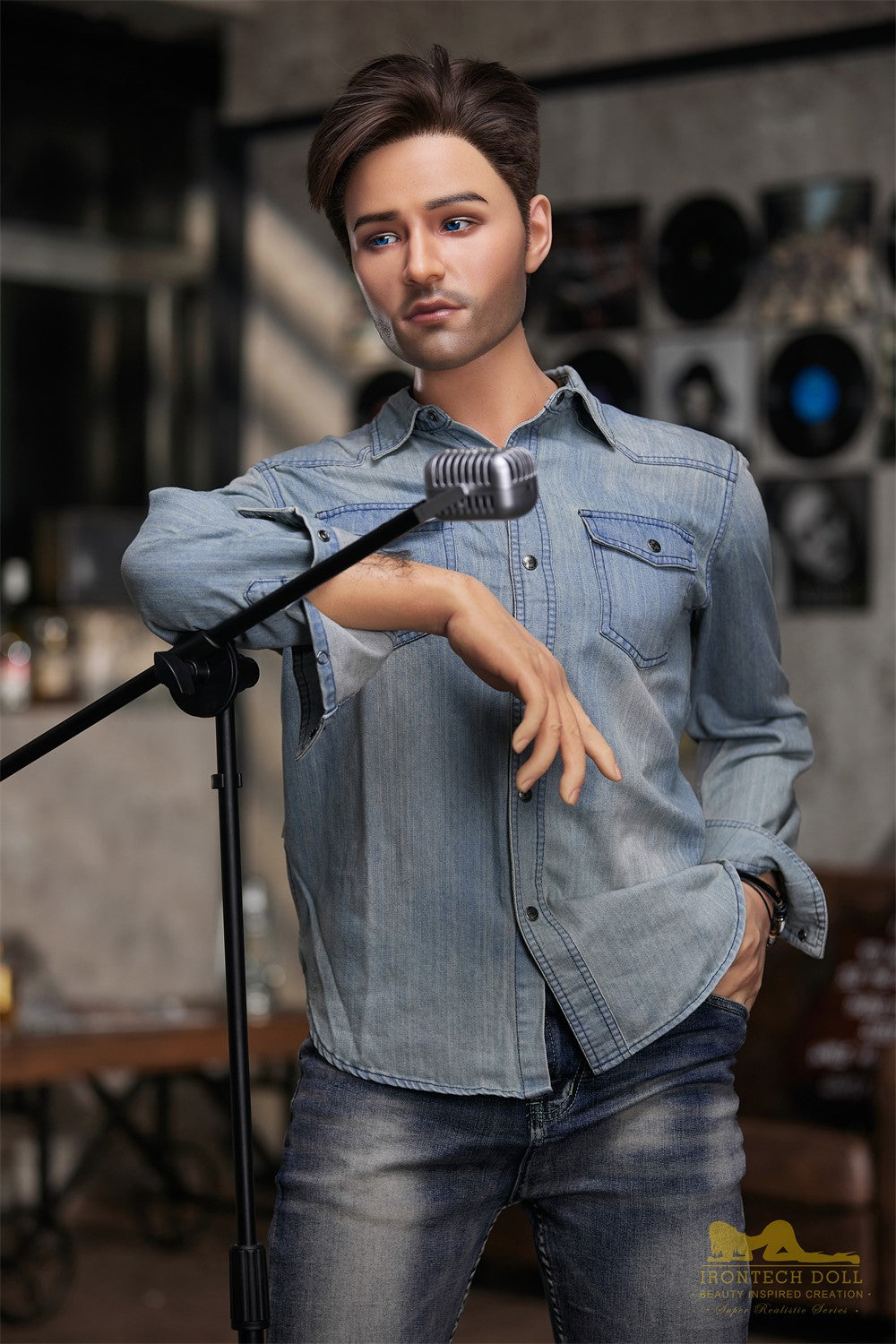 Steve bambola del sesso maschile (Irontech Doll 170 cm M4 Silicone)