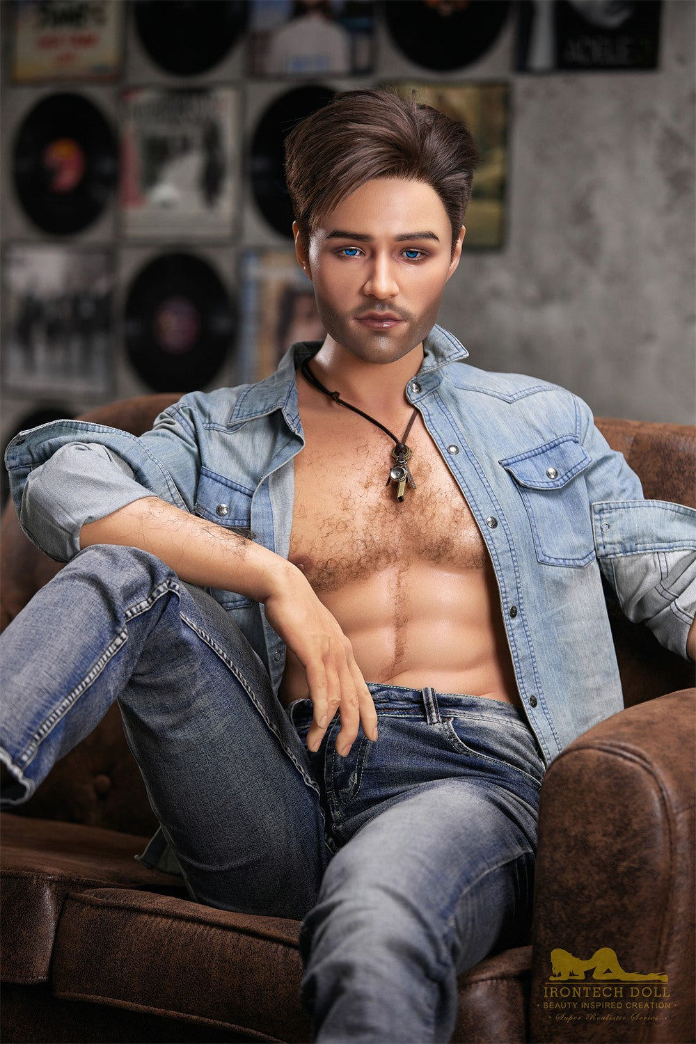 Steve bambola del sesso maschile (Irontech Doll 170 cm M4 Silicone)