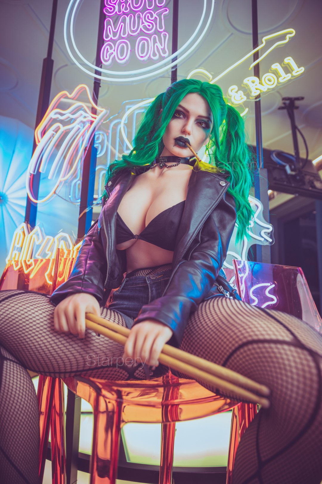 Flora bambola del sesso (Starpery Coppa G da 174 cm (TPE+silicone)