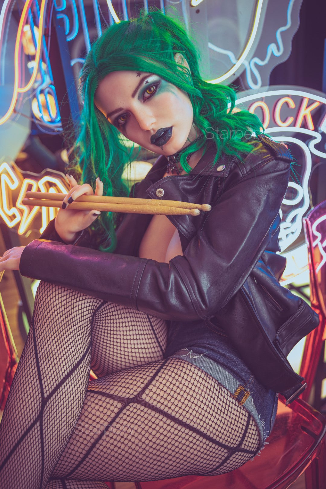 Flora bambola del sesso (Starpery Coppa G da 174 cm (TPE+silicone)