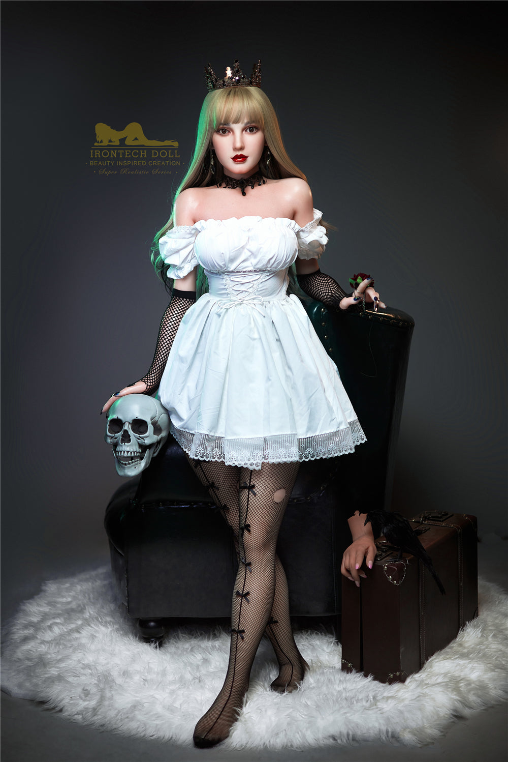 Bambola del sesso ciliegia (Irontech Doll Coppa elettronica S9 da 153 cm in silicone)