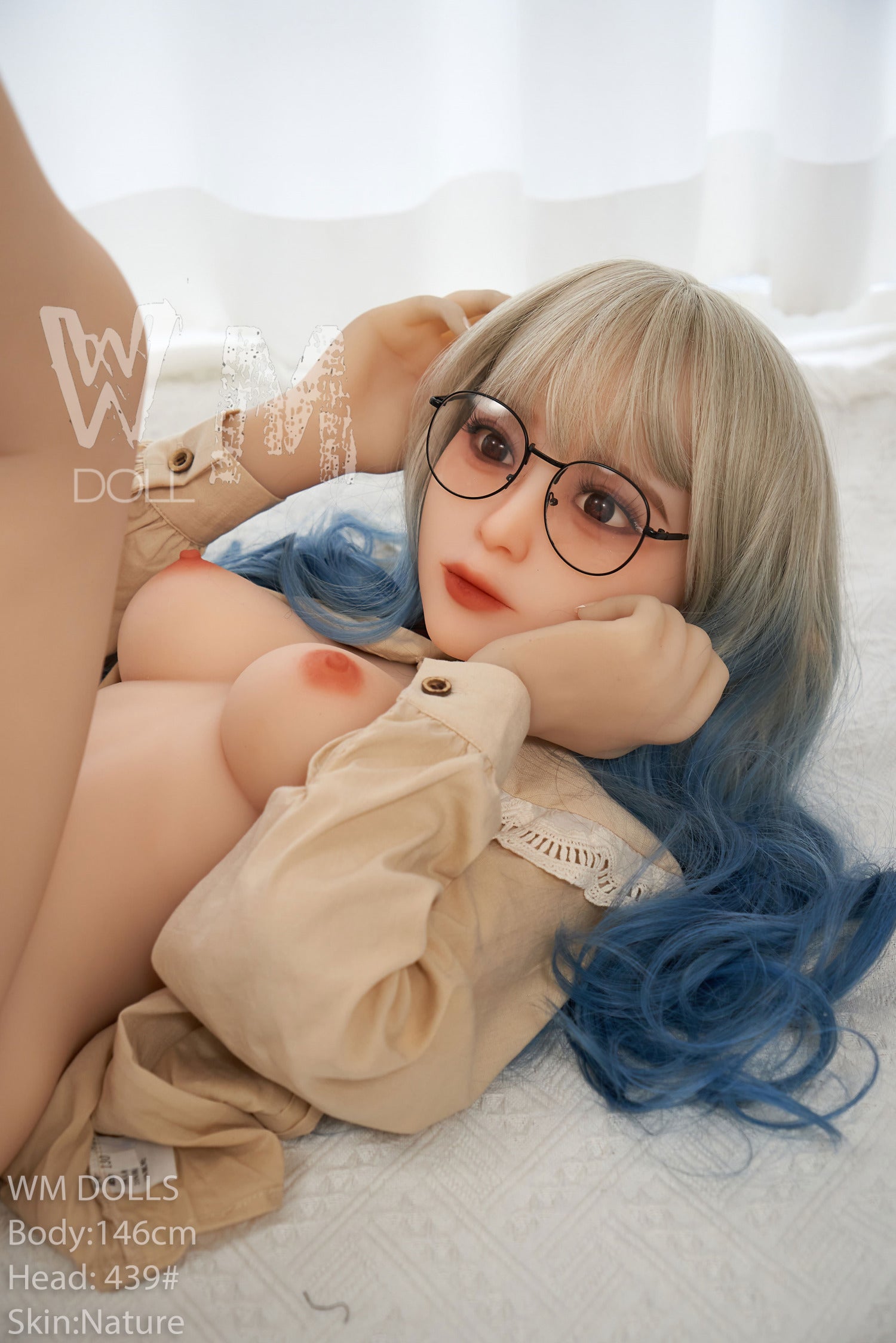 Akari bambola del sesso (WM-Doll Coppa C da 146 cm n. 439 TPE)