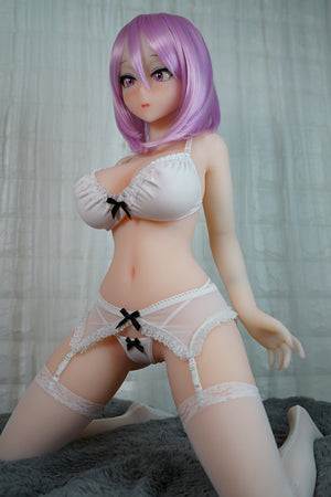 Bambola di sesso akane (Irokebijin 90 cm f-kupa tpe bianco)