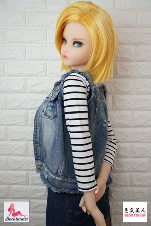 Lazuli Android 18 Sex Doll (Irokebijin 140 cm E-CUP TPE/SILICONE)