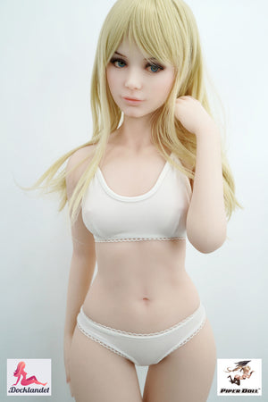 Bambola di sesso elsa (Piper Doll Silicone B-Cup da 100 cm)