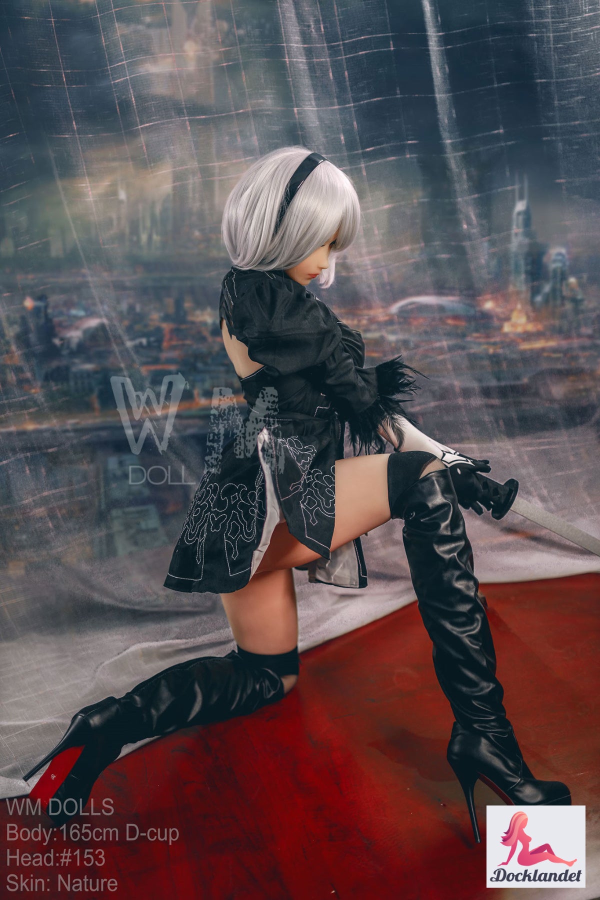 Yorha 2b bambola del sesso (WM-Doll 165 cm D-Kupa #153 TPE)