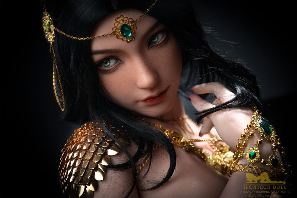 Bambola del sesso del gattino (Irontech Doll 166 cm Coppa C S32 Silicone)