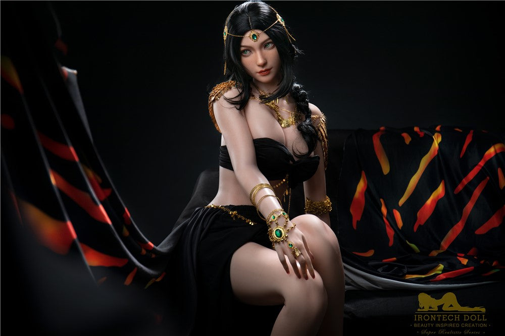 Bambola del sesso del gattino (Irontech Doll 166 cm Coppa C S32 Silicone)