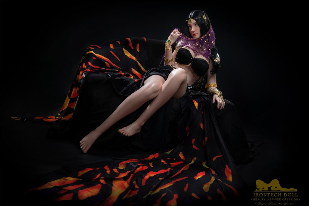 Bambola del sesso del gattino (Irontech Doll 166 cm Coppa C S32 Silicone)