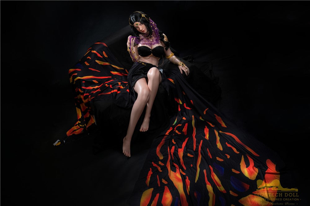 Bambola del sesso del gattino (Irontech Doll 166 cm Coppa C S32 Silicone)