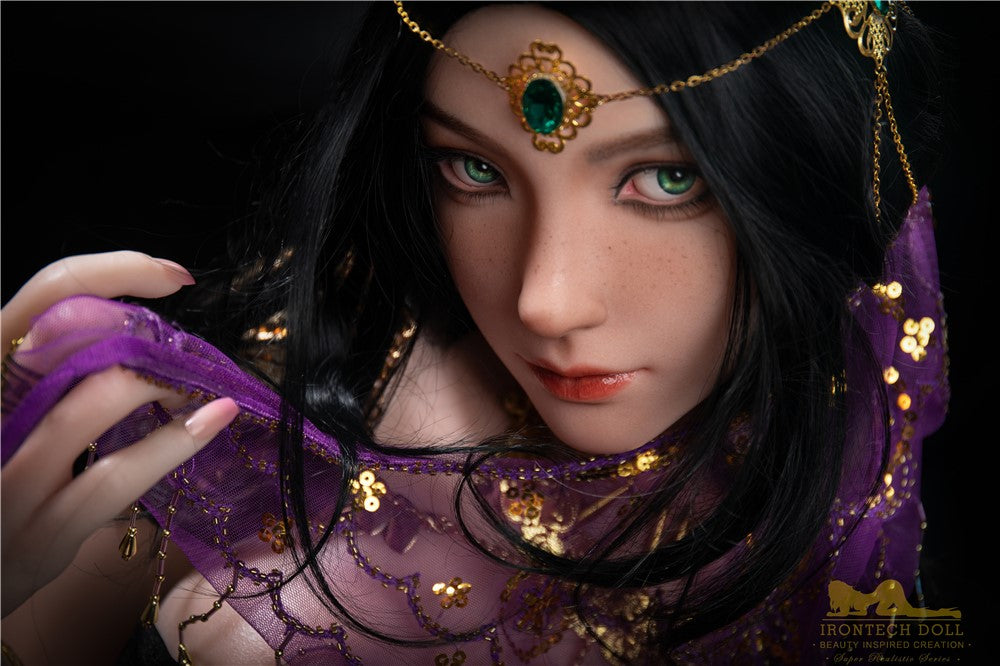 Bambola del sesso del gattino (Irontech Doll 166 cm Coppa C S32 Silicone)