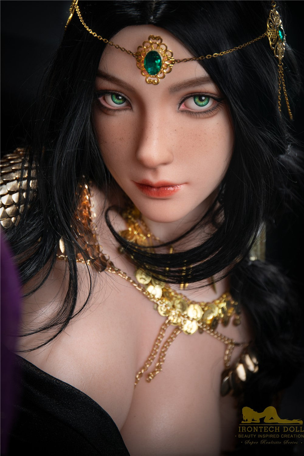 Bambola del sesso del gattino (Irontech Doll 166 cm Coppa C S32 Silicone)