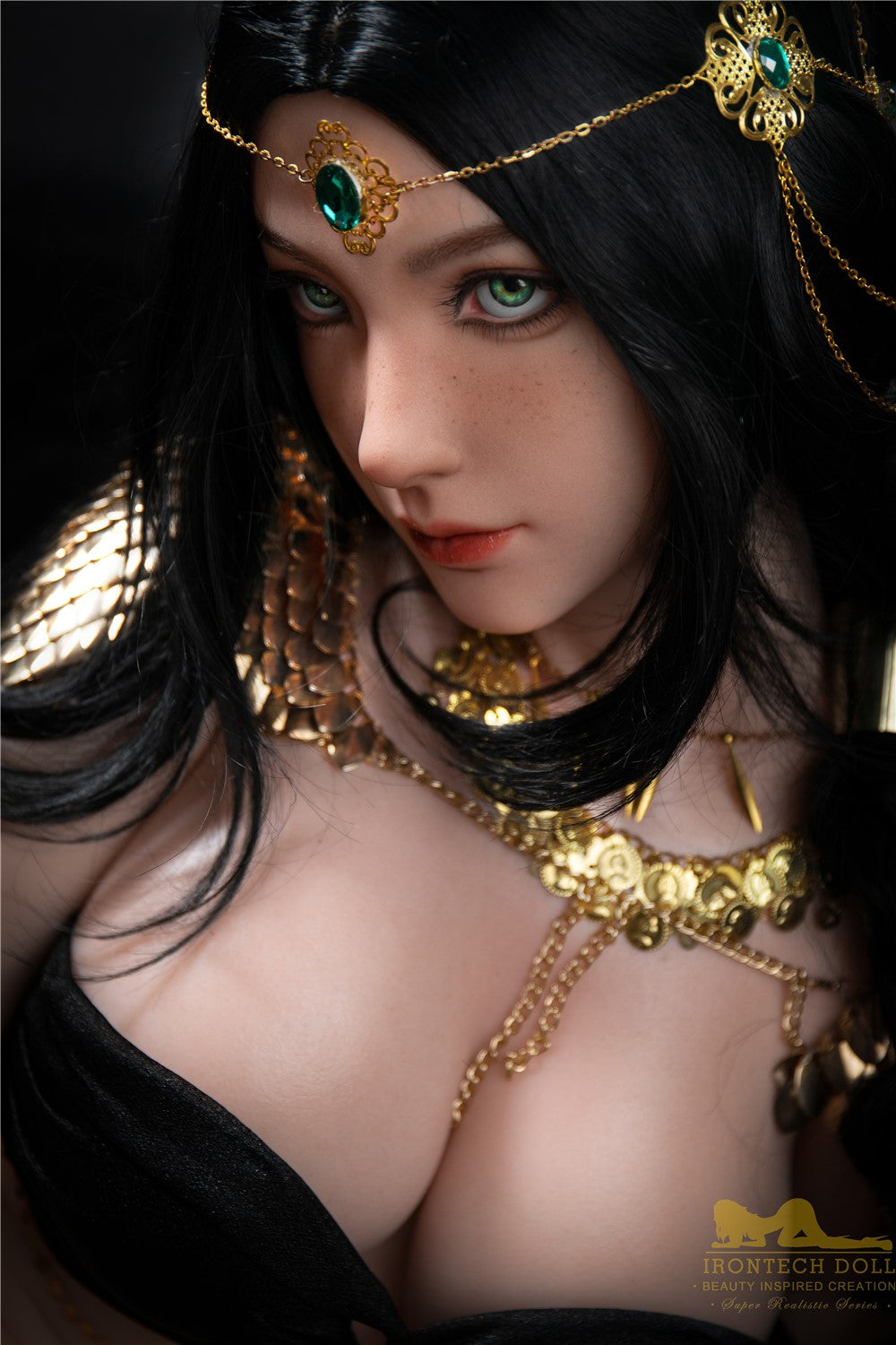 Bambola del sesso del gattino (Irontech Doll 166 cm Coppa C S32 Silicone)