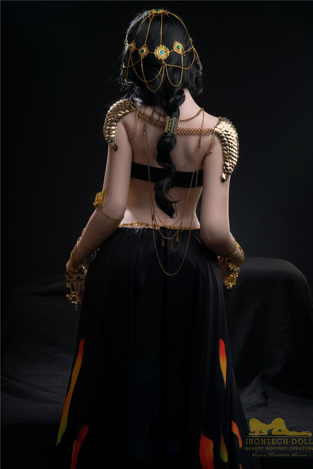 Bambola del sesso del gattino (Irontech Doll 166 cm Coppa C S32 Silicone)