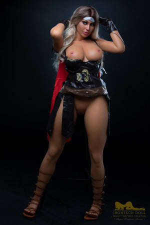 Hedy Warrior Sex doll (Irontech Doll 164cm e-cup S26 silicone)