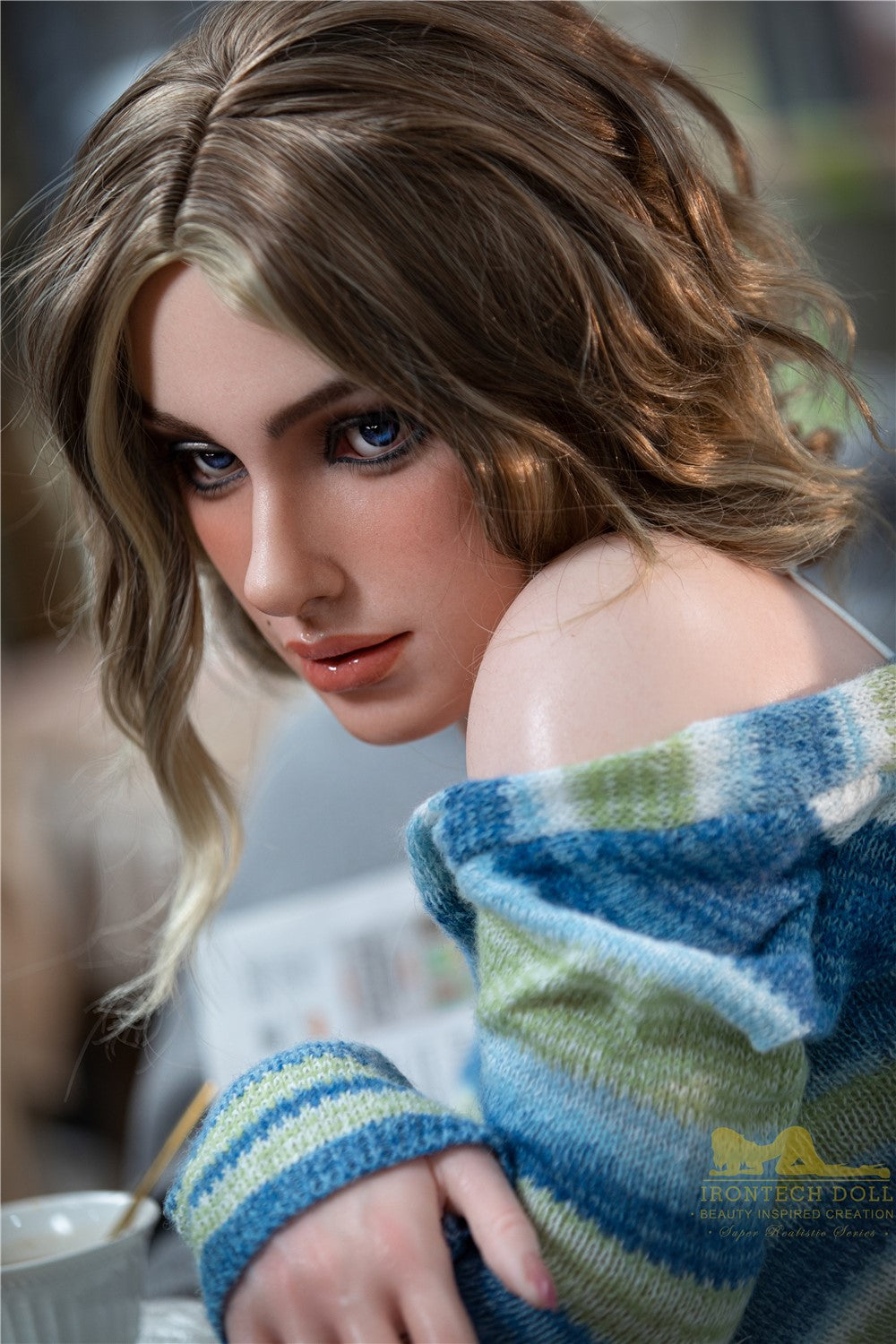 Lotta bambola del sesso (Irontech Doll 152 cm Coppa A S17 Silicone)