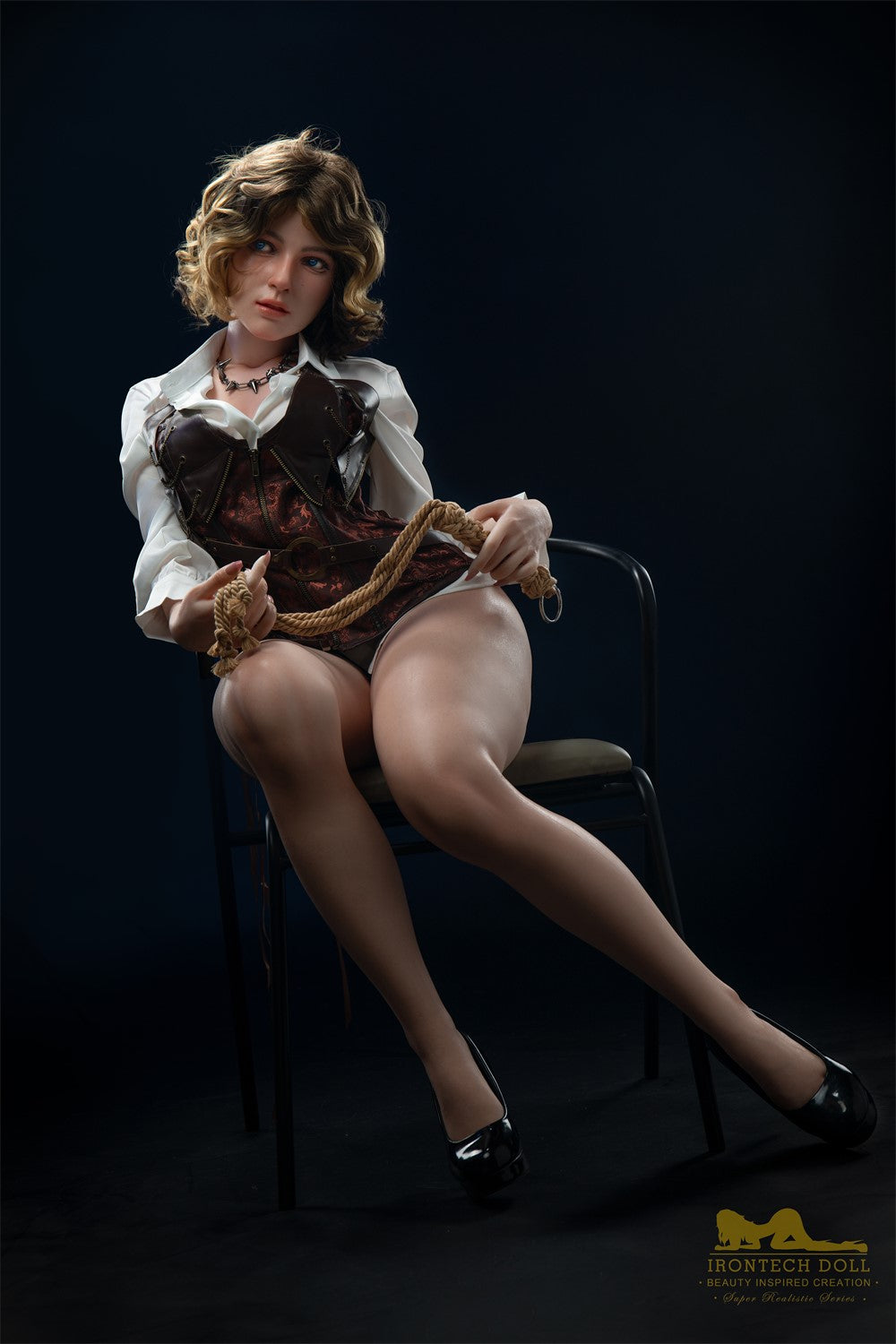 Sandy bambola del sesso (Irontech Doll 153 cm E-Kupa S29 Silicone)