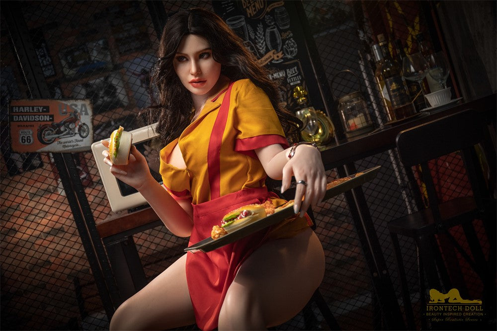 Jackie bambola del sesso (Irontech Doll 164 cm Coppa E S19 Silicone)