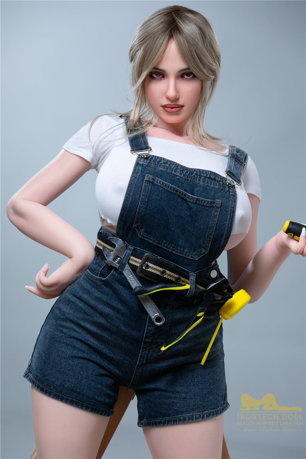 Claudia bambola del sesso (Irontech Doll 160 cm H-Kupa S17 Silicone)