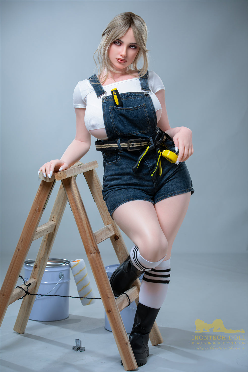 Claudia bambola del sesso (Irontech Doll 160 cm H-Kupa S17 Silicone)