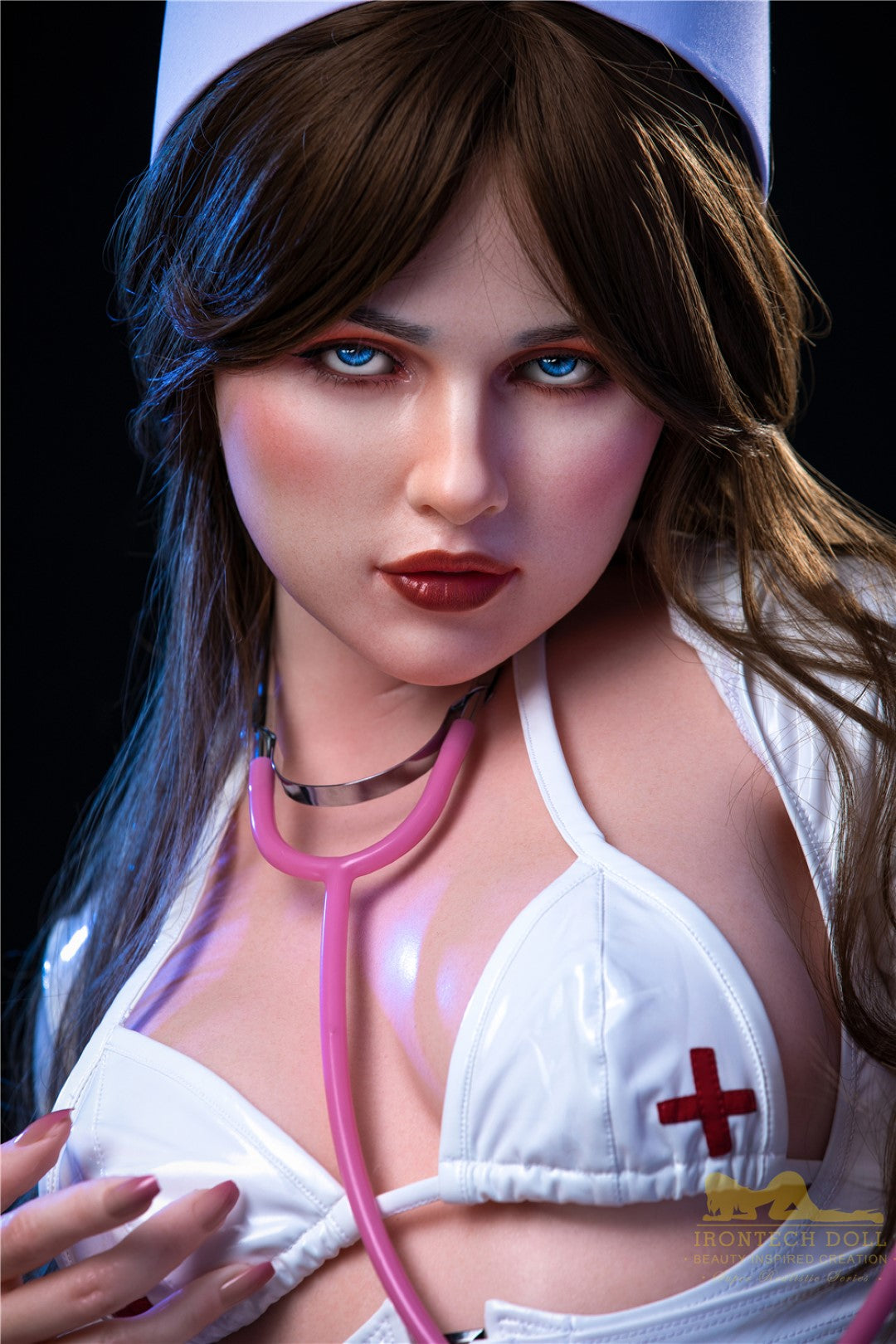 Bambola di sesso nocciola (Irontech Doll 152 cm A-KUPA S18 SILICONE)
