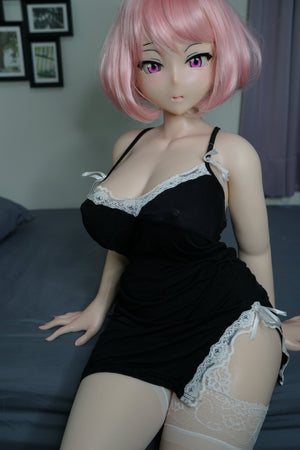 Bambola di sesso akane (Irokebijin 140 cm f-cup silicone)
