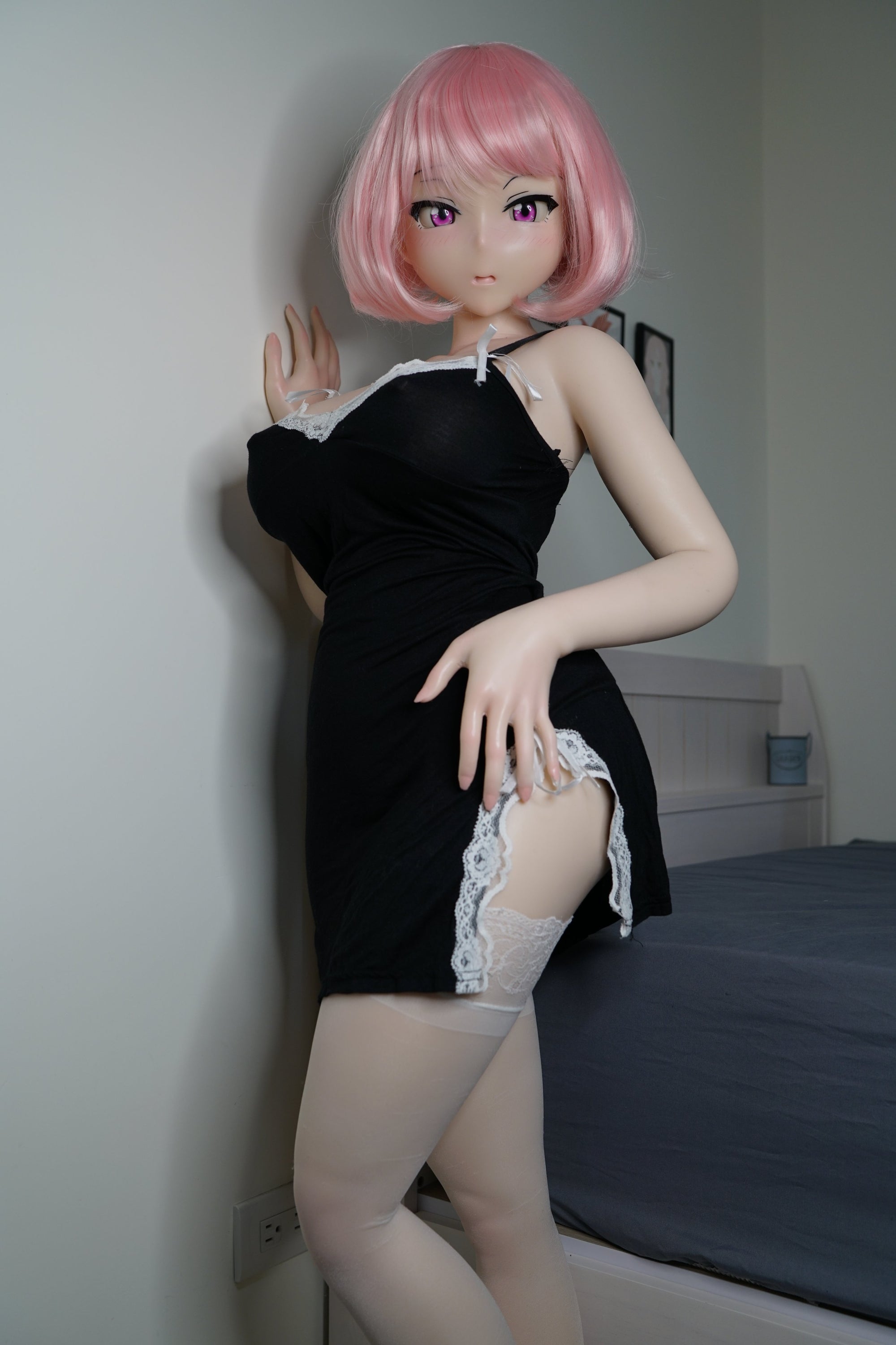 Bambola di sesso akane (Irokebijin 140 cm f-cup silicone)